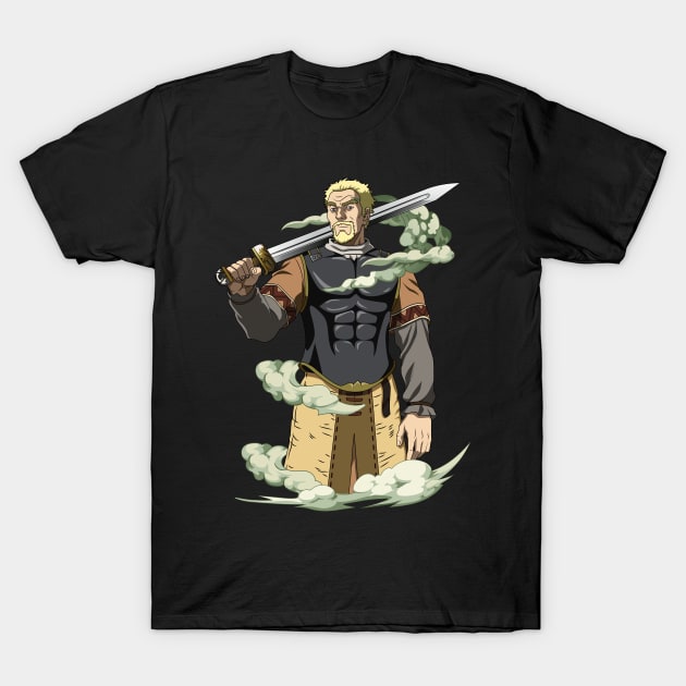 vinland saga - Askeladd T-Shirt by mounier